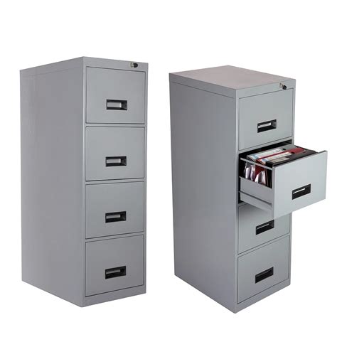 4 drawer metal file cabinet